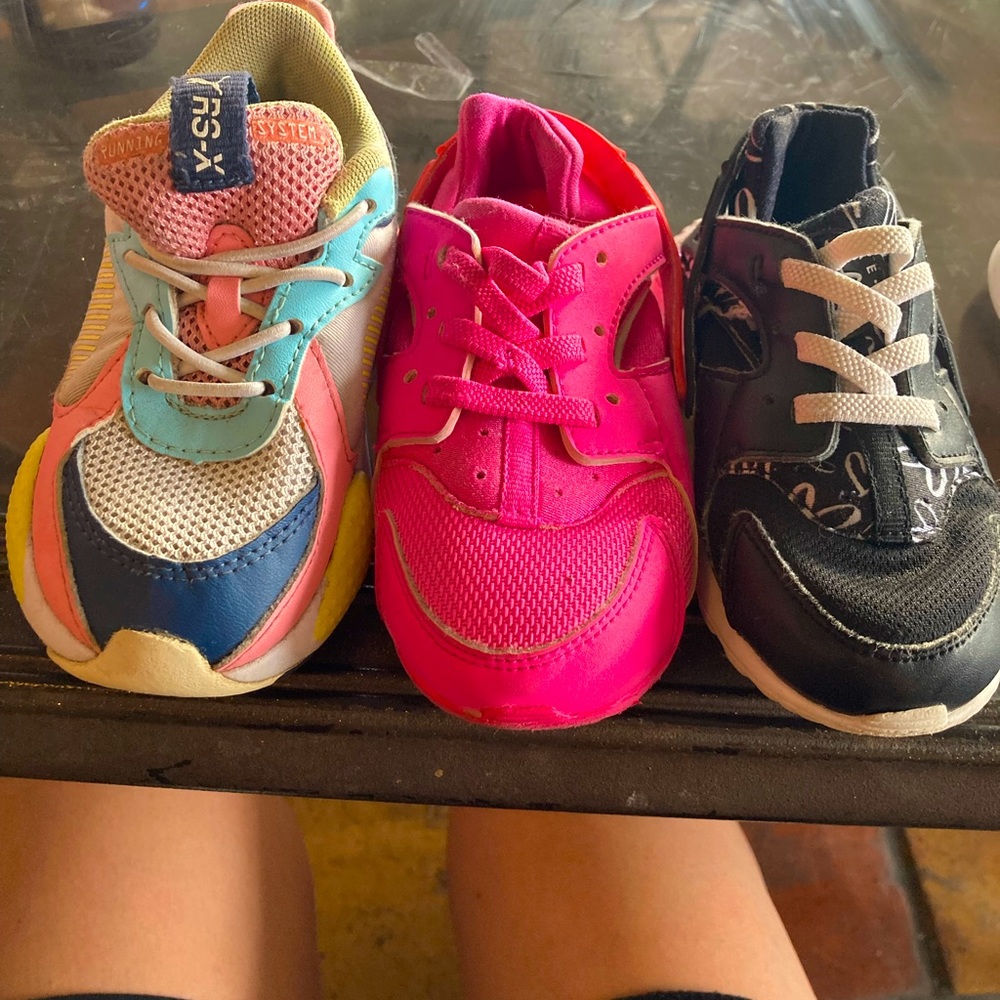 8c TODDLER GIRL SHOE LOT